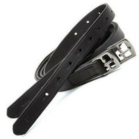 HILBAR Stijgbeugelriemen Special Leer zwart