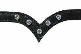 HILBAR Kopstuk "Silver Diamond" (Chromen gespen)