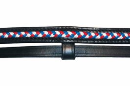 HILBAR Gecombineerde Neusriem "Island"  (chromen gespen)