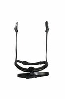 Hilbar Royal Exclusief gecombineerde neusriem zwart 